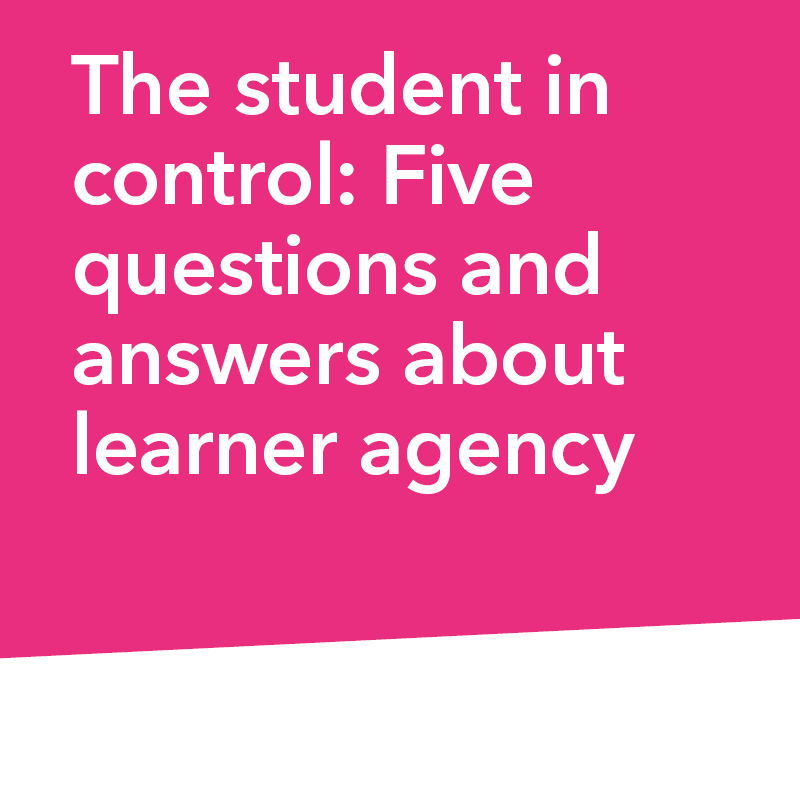 The student in control
