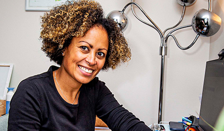 De werkplek van Gisella