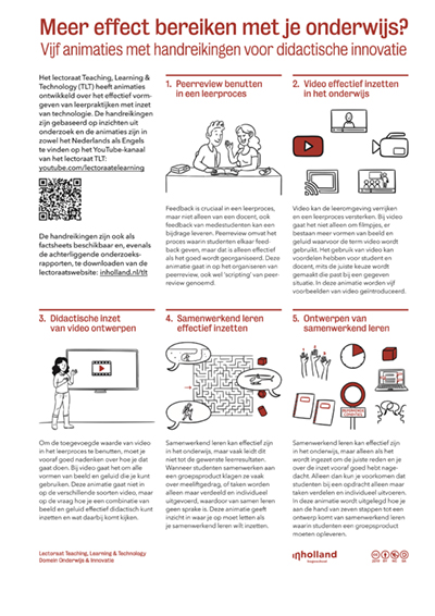 Meer effect bereiken met je onderwijs?