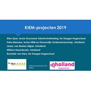 Presentatie KIEM-projecten 2019