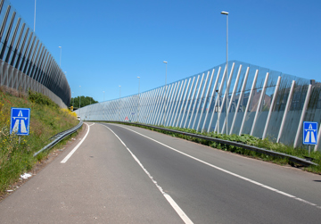 Energieleverend geluidsscherm