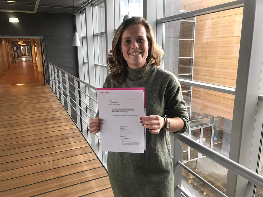 "Eerste zij-instromers pabo krijgen hun getuigschrift"
