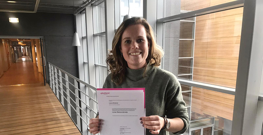 "Eerste zij-instromers pabo krijgen hun getuigschrift"