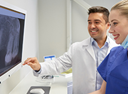 Tandartsen gebruiken een eHealth applicatie