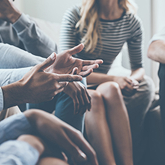 De mens centraal bij de ontwikkeling van ehealth Mensen in een groepstherapie