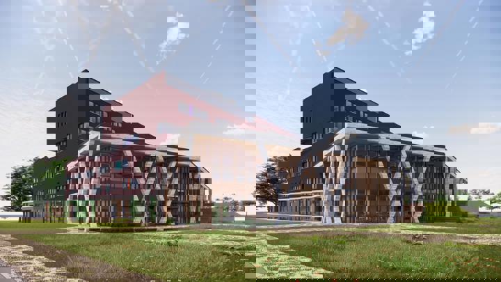 Inholland Alkmaar nieuwe campus buiten