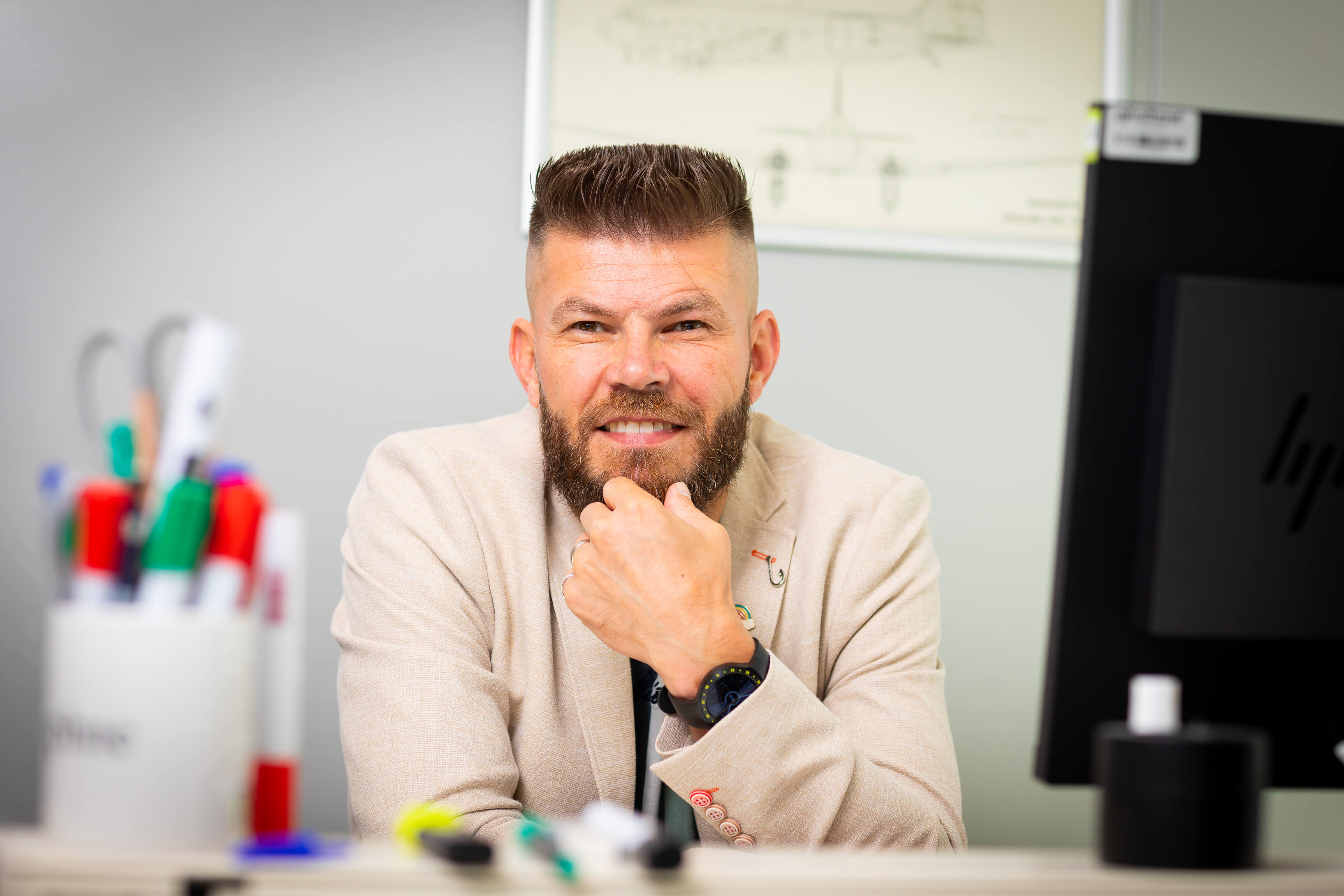 Lecturer Jochem van der Voort