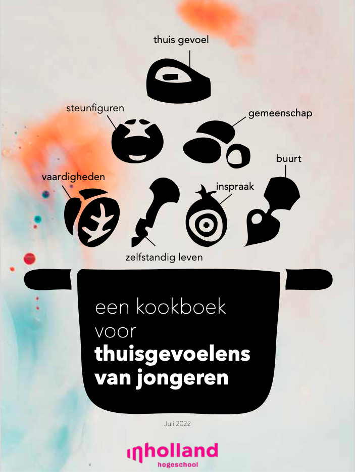 Een kookboek voor thuisgevoelens van jongeren