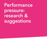 Performance pressure