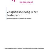 Veiligheidsbeleving in het Zuiderpark