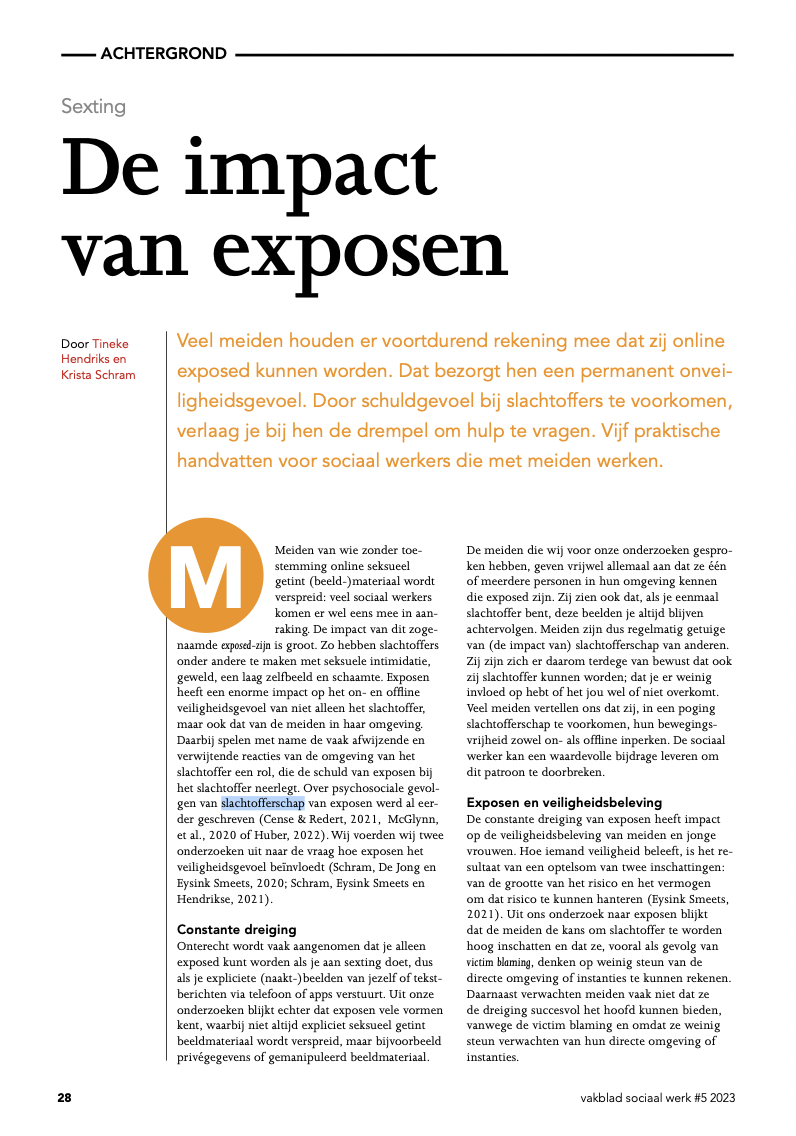 De impact van exposen
