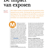 De impact van exposen