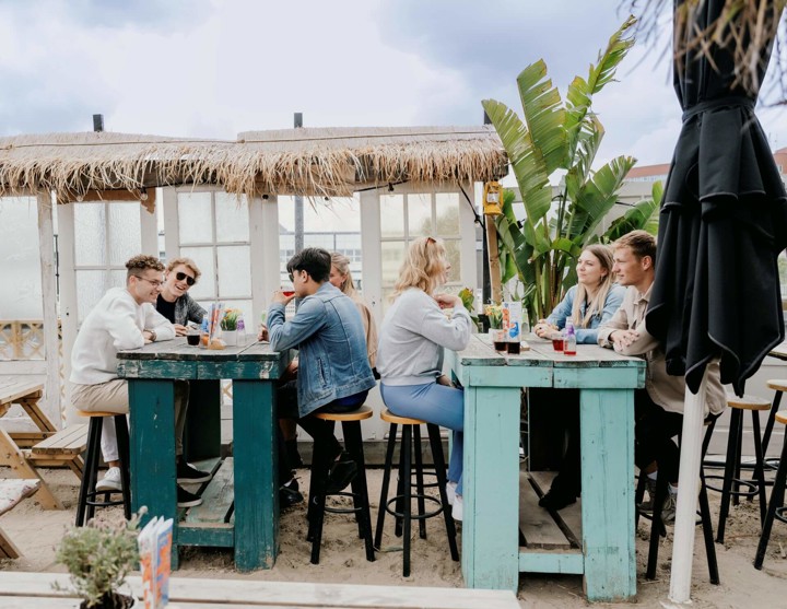 Inholland studenten genieten van het studentenleven in Alkmaar