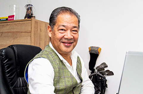 De werkplek van Steve