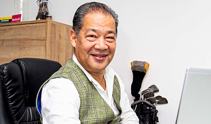 De werkplek van Steve