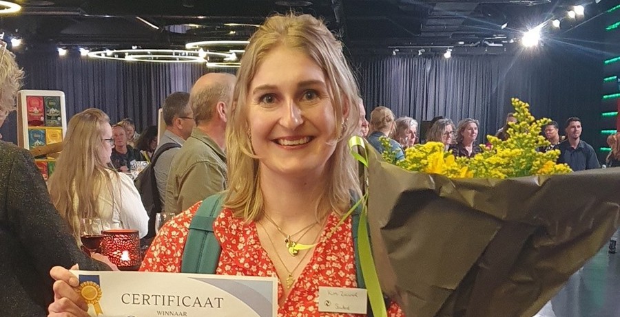 "Ik kon het eigenlijk niet geloven. Het voelt echt als de kers op de taart na al mijn werk."