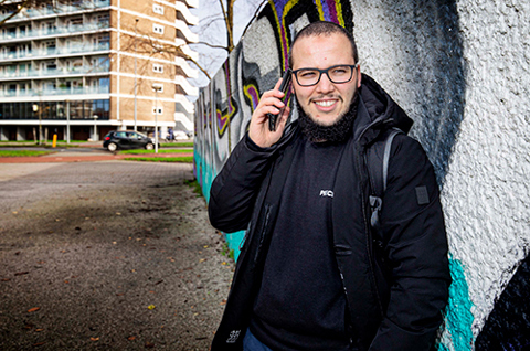 De werkplek van Bilal