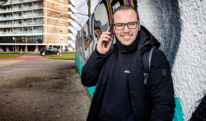 De werkplek van Bilal